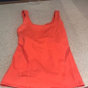Lulu lemon workout top with built in bra